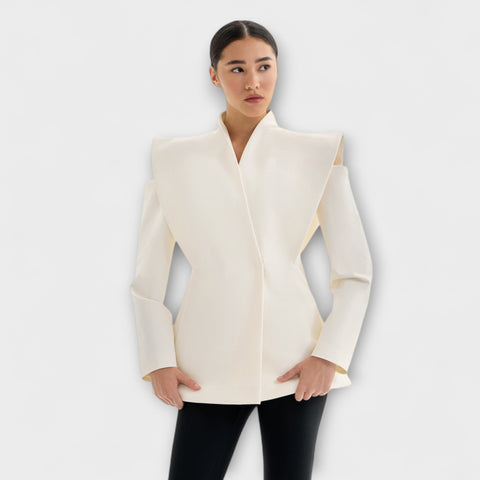 Valeria - Blazer à épaules sculpturales